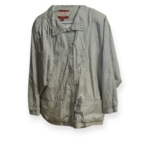 Tudor Women's Light Green Utility Jacket